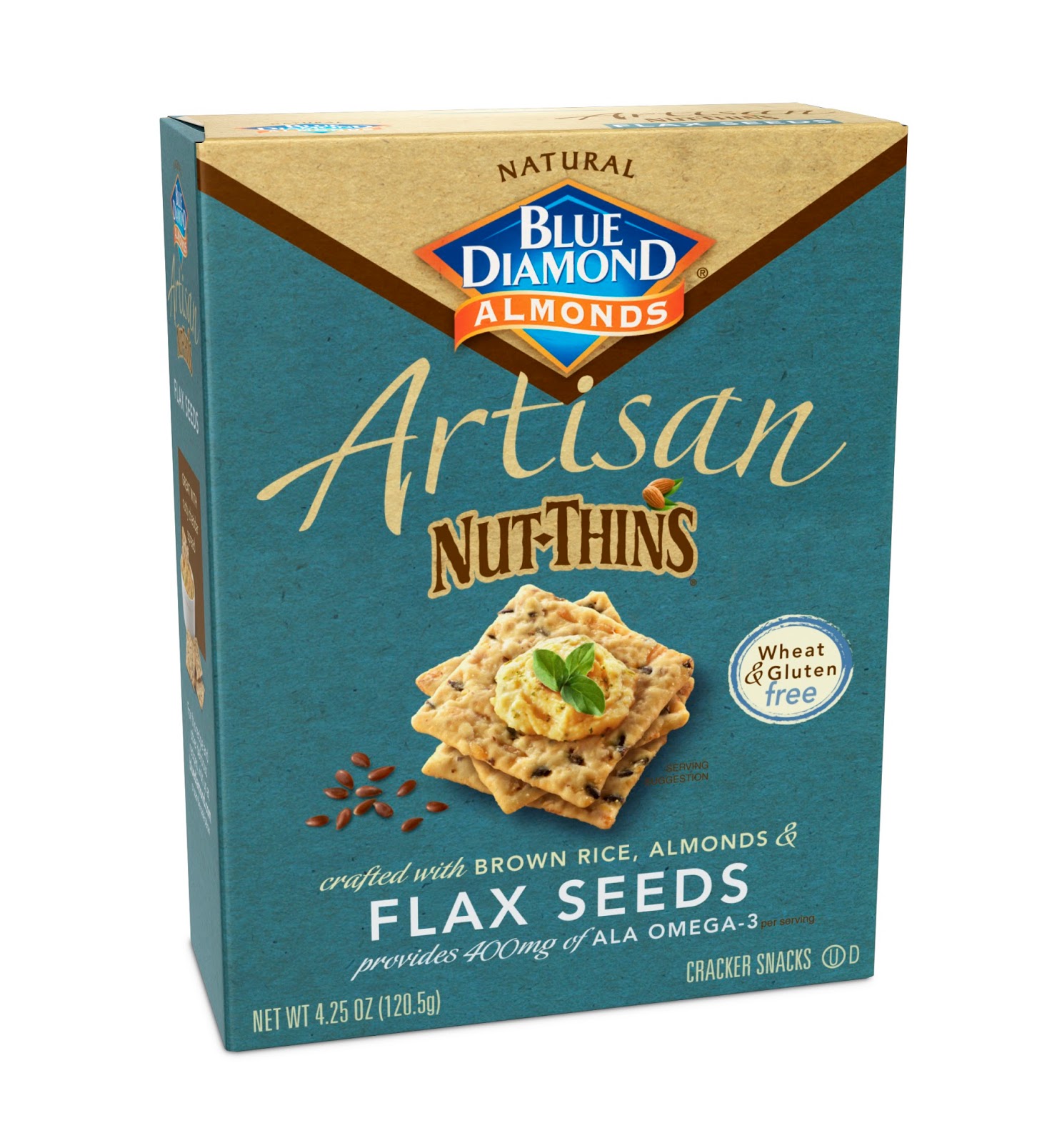 CELTICLADY'S REVIEWS Blue Diamond Almond Artisan Nut Thin Crackers Review! ad