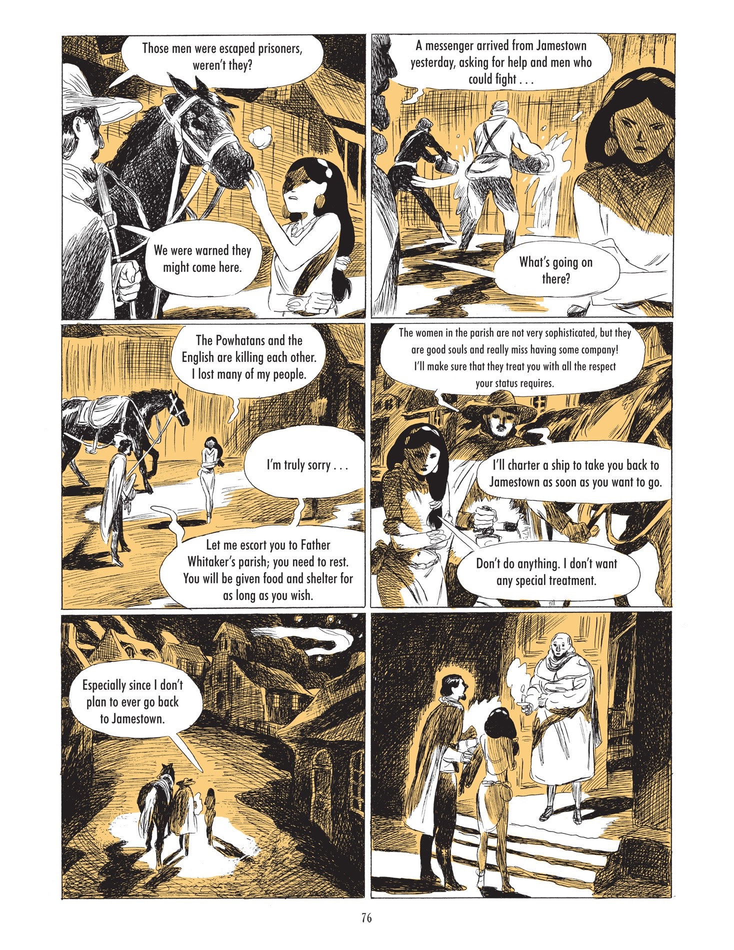 Read online Pocahontas: Princess of the New World comic -  Issue # TPB - 77
