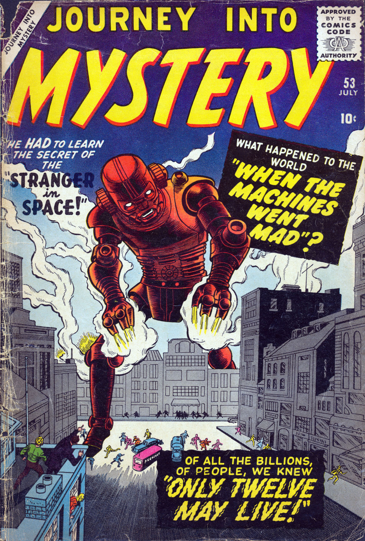 Read online Journey Into Mystery (1952) comic -  Issue #53 - 1