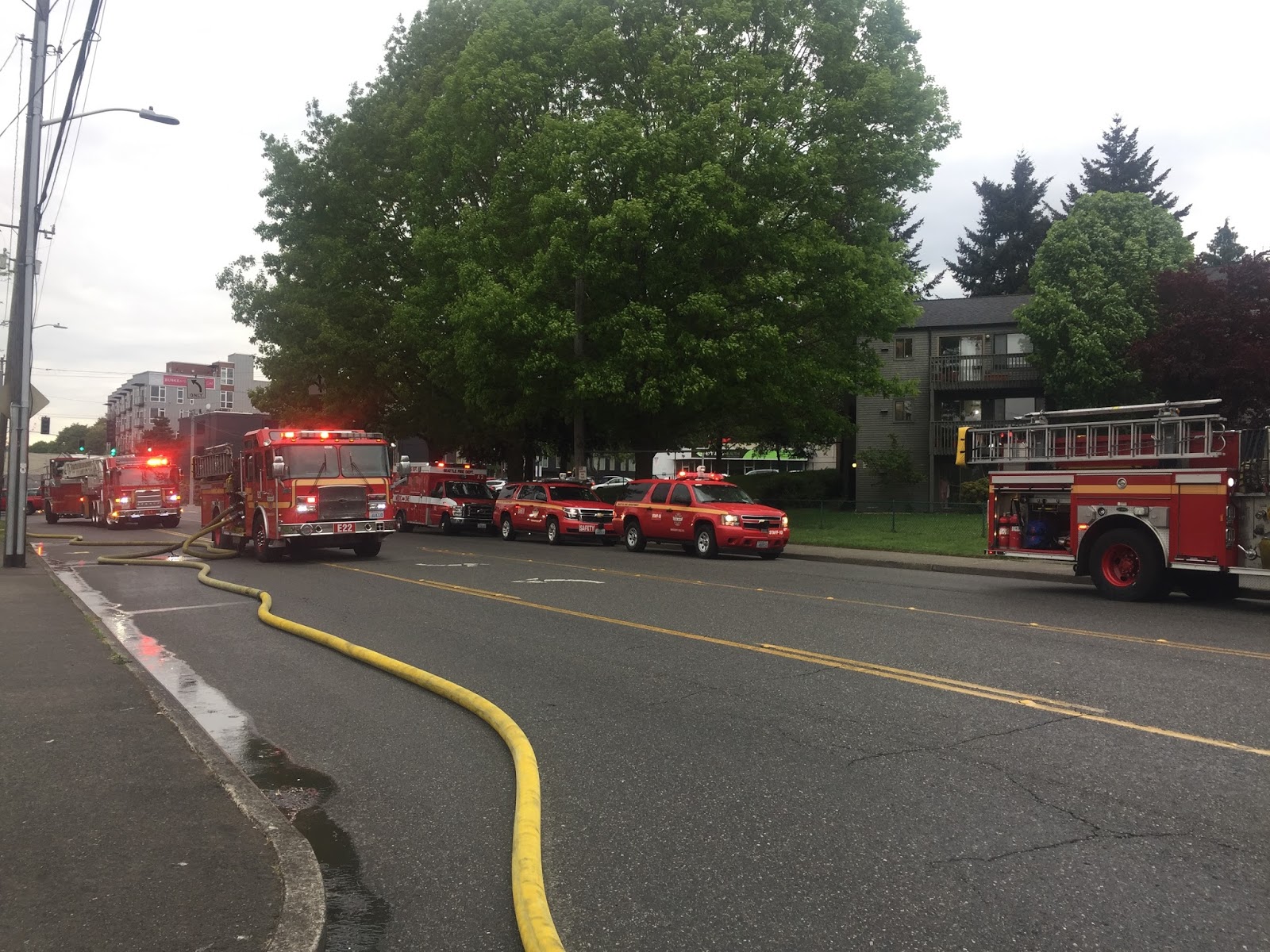 Laurelhurst Blog Fire Yesterday In Community Center Of UW Family