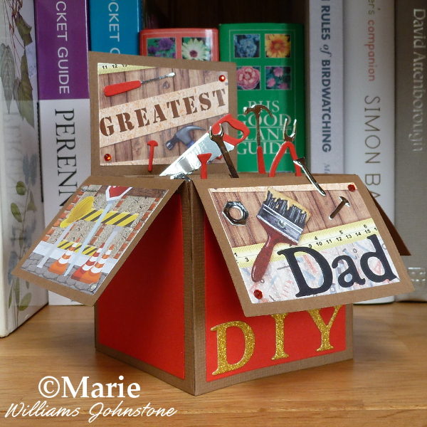 How to Use a Pop Up Box Card Die