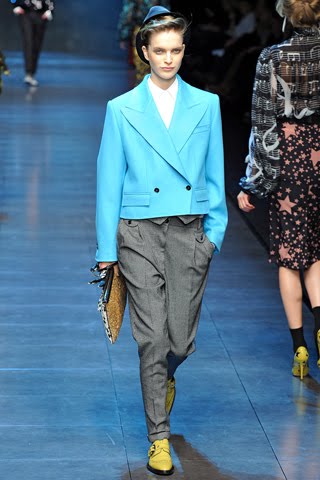 RUNWAY REPORT.....Milan Fashion Week: Dolce & Gabbana, Versace A/W 2011 ...