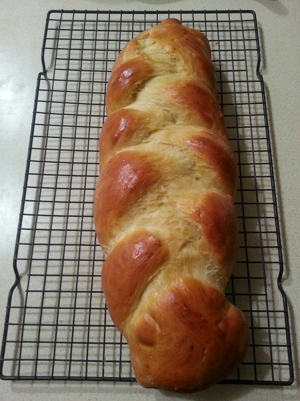 Braided Rosemary Cheese Bread