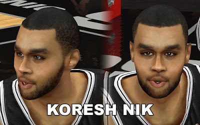 NBA 2K13 Patrick Mills Cyberface Patch