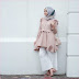 Ootd Hijab Casual Warna Pastel