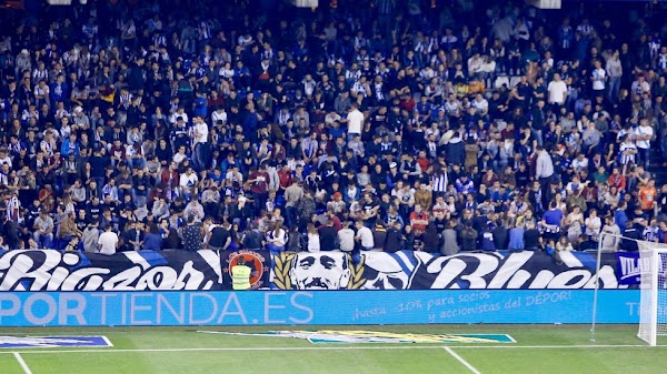 Deportivo, los Riazor Blues recibirán a los suyos en el partido contra el Málaga