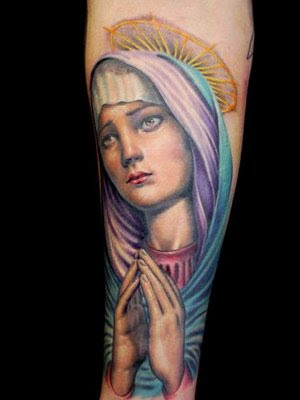 Tatuaje de La Virgen