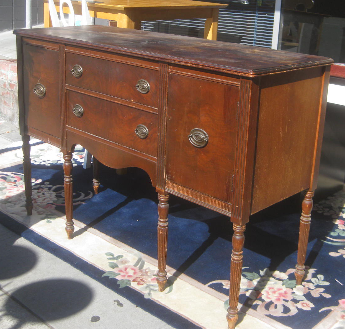 UHURU FURNITURE & COLLECTIBLES SOLD Duncan Phyfe Buffet 120