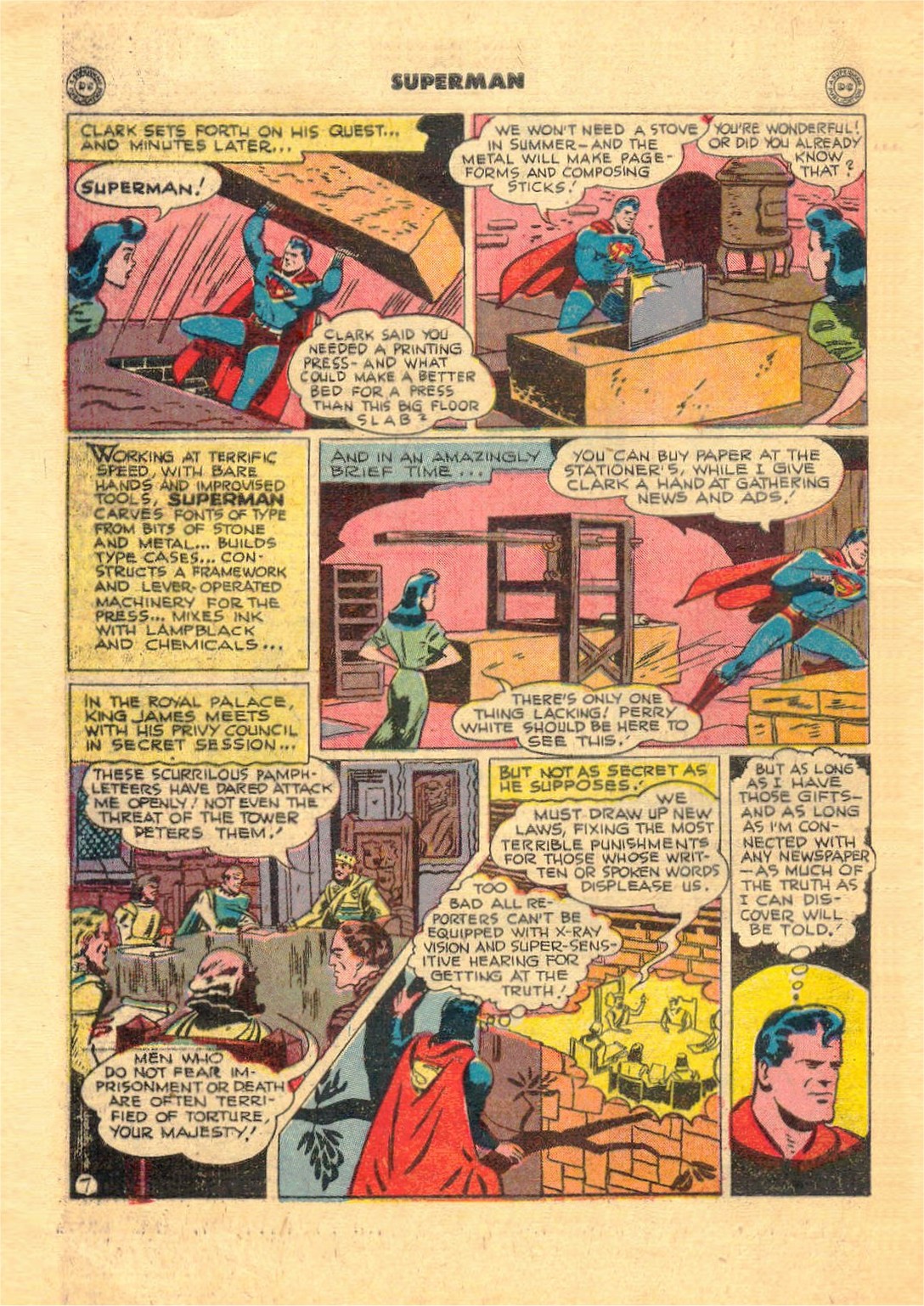Read online Superman (1939) comic -  Issue #44 - 39