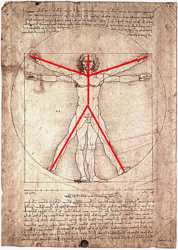 витрувианский человек смысл
