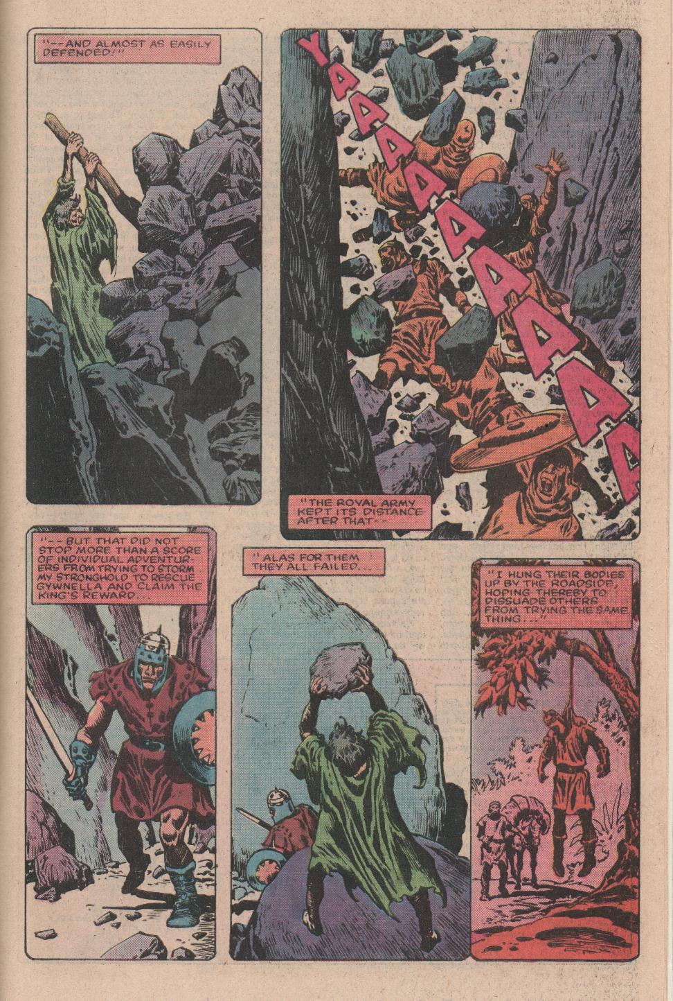 Conan the Barbarian (1970) Issue #157 #169 - English 20