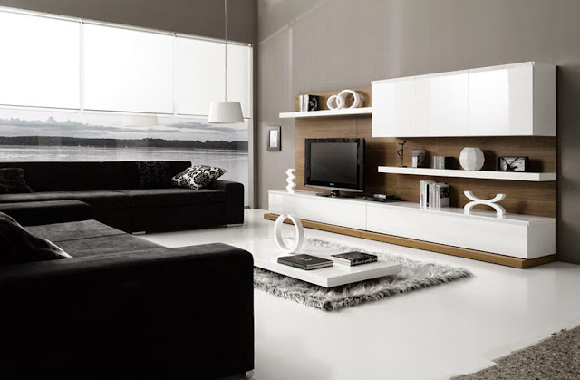 Muebles modernos de salón