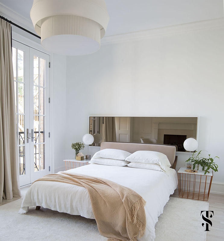 Modern decor in a Lincoln Park luxury home designed by Summer Thornton