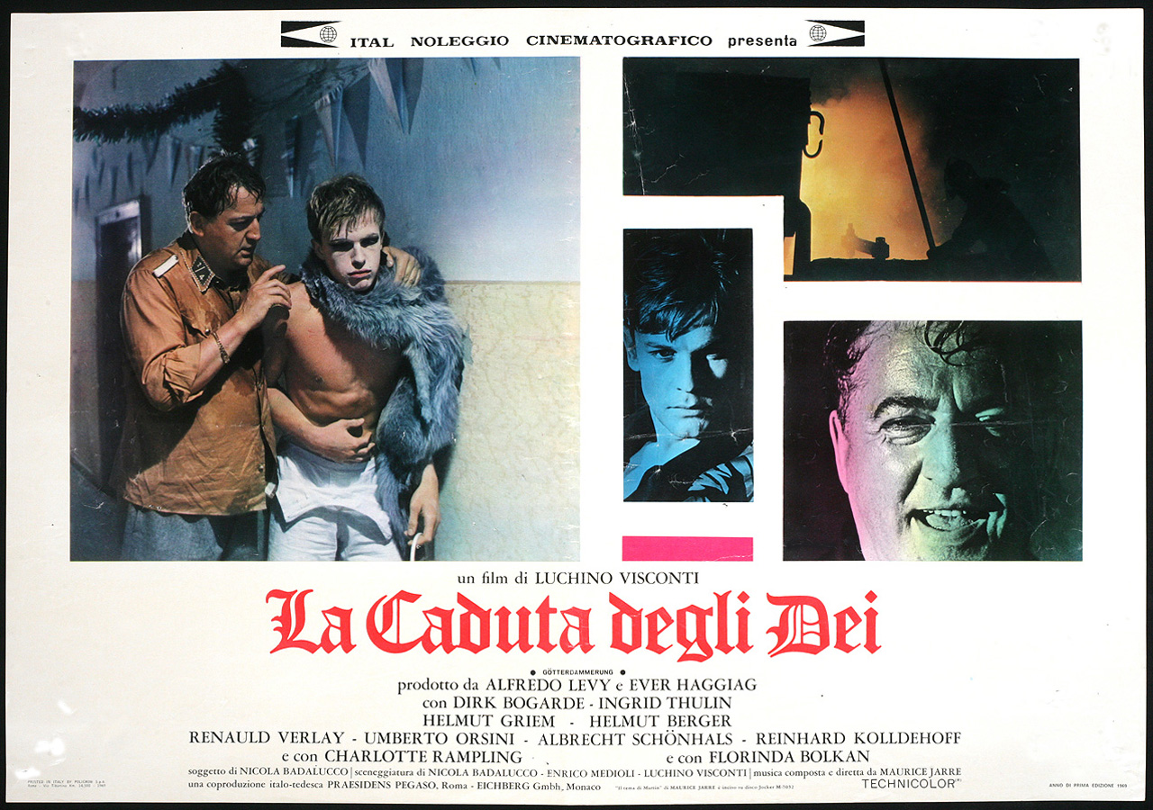 MOVIE POSTERS LA CADUTA DEGLI DEI (1969) MOVIE POSTERS LA CADUTA DEGLI DEI (1969)