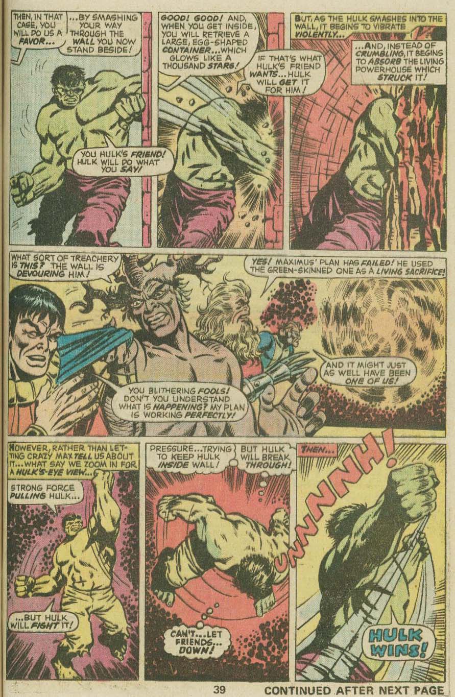 Read online Giant-Size Hulk (1975) comic -  Issue # Full - 31