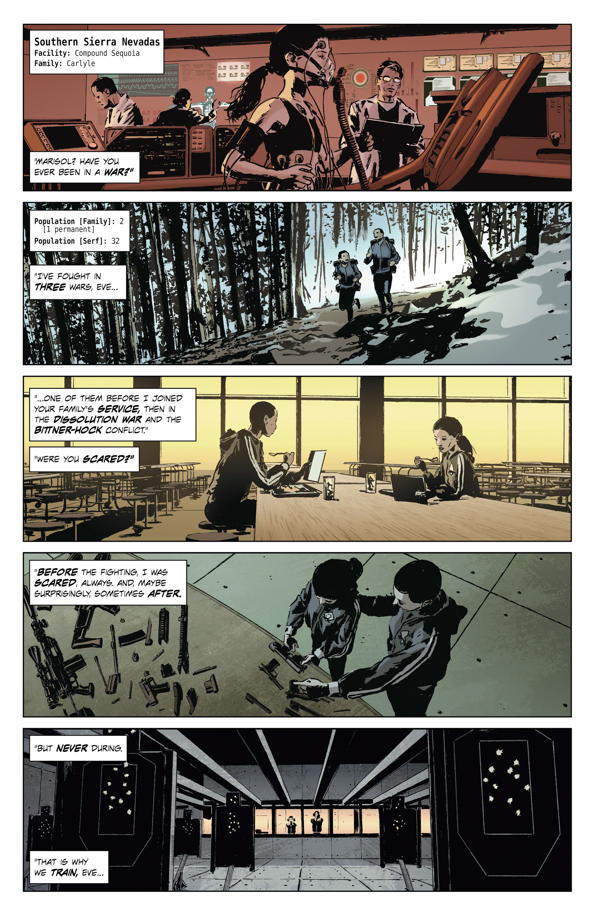 Read online Lazarus (2013) comic -  Issue # _TPB 2 - Lift - 54
