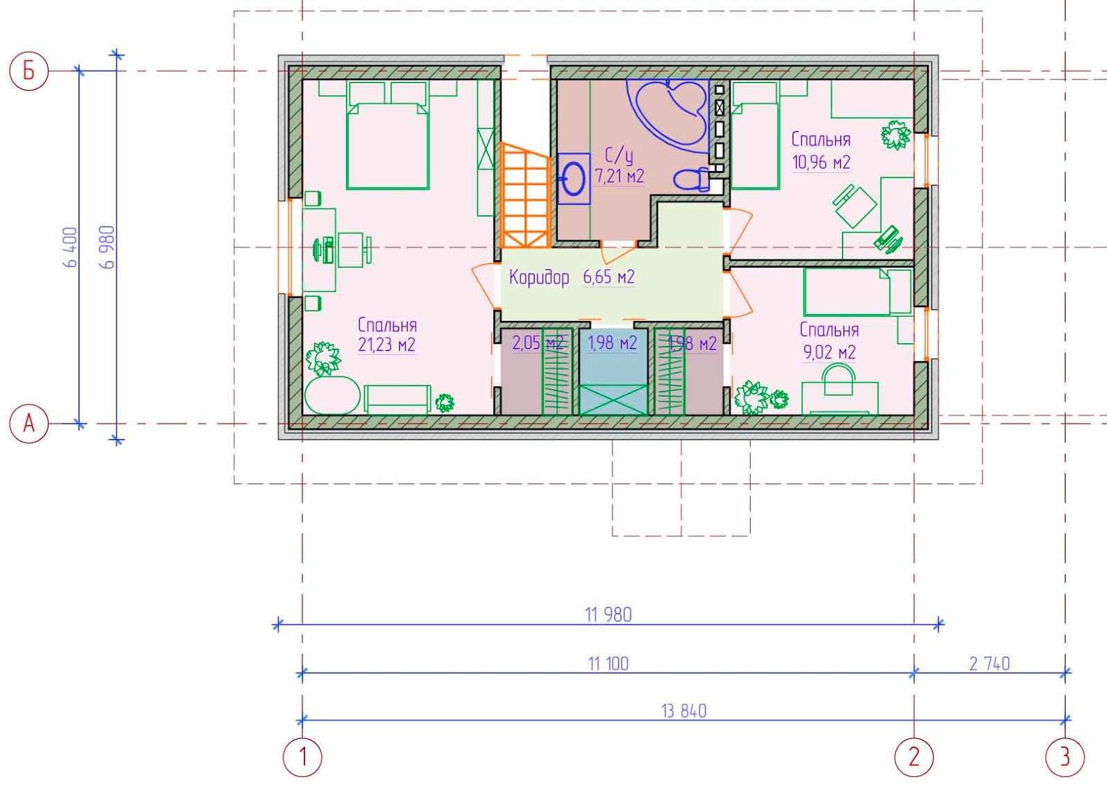Дом 10 х 6 метров. Самый экономичный проект. Стройпрогресс31. Проекты и дома. Дз