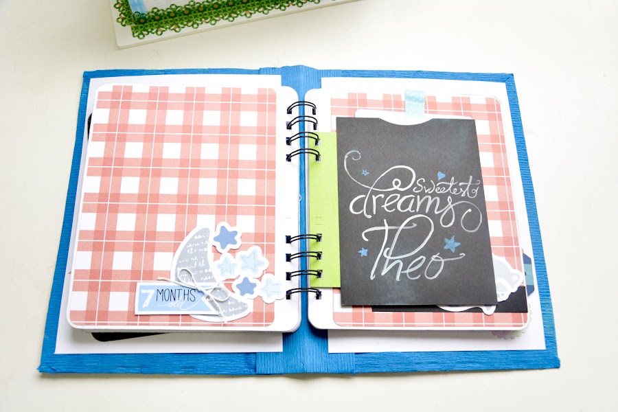 Hoja del álbum terminado