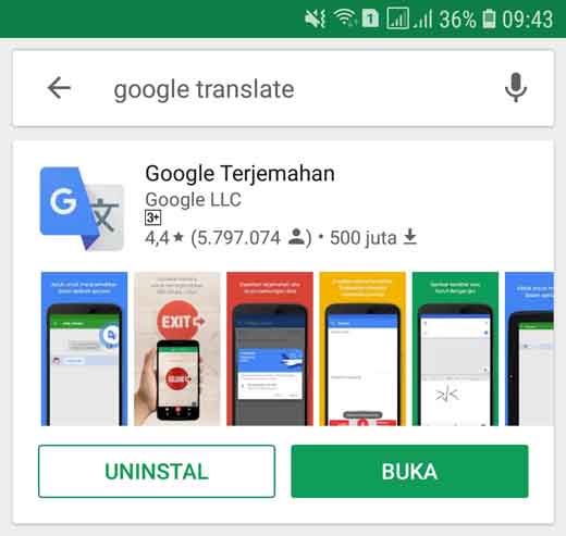 cara menggunakan google translate offline di ponsel android dan ios