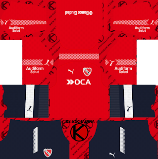 Independiente 2018 Kit - Dream League Soccer Kits