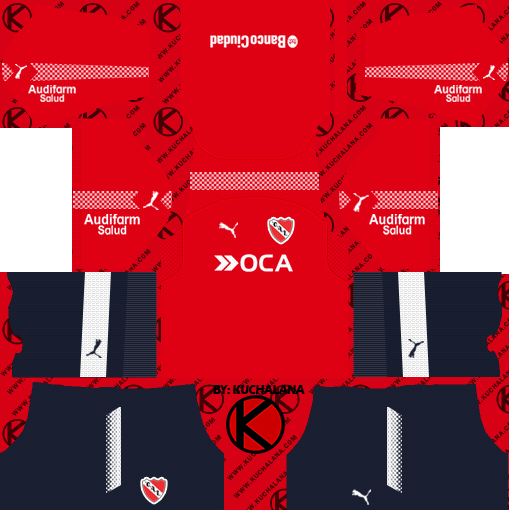 Independiente 2018 Kit - Dream League Soccer Kits