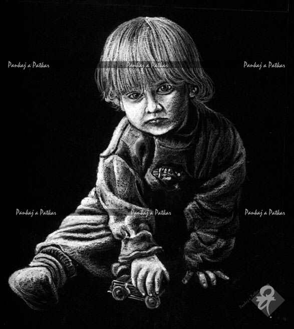 art mania glass marking pencil work