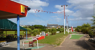 Arnold Palmer Crazy Golf course in Exmouth, Devon Arnold Palmer Crazy Golf course in Exmouth, Devon