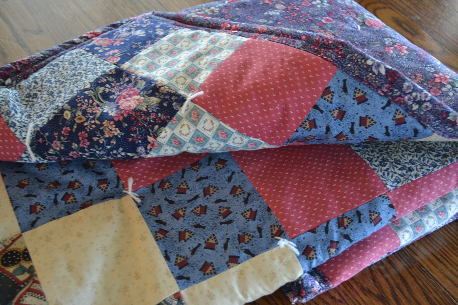 Quantrell Quips Wrap Them in Love Making Baby Quilts
