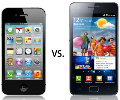 Apple iPhone 4S vs Samsung Galaxy S II