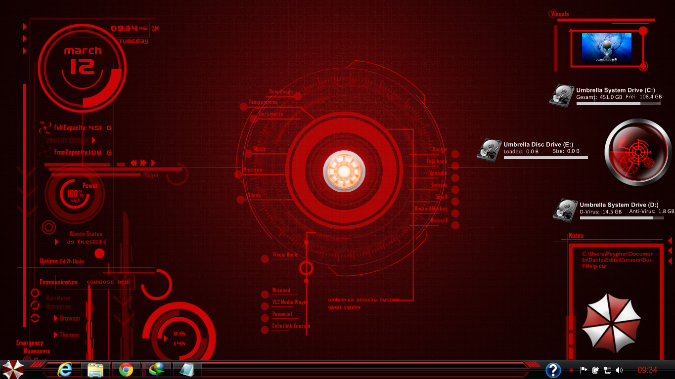 Карта в осу lost umbrella