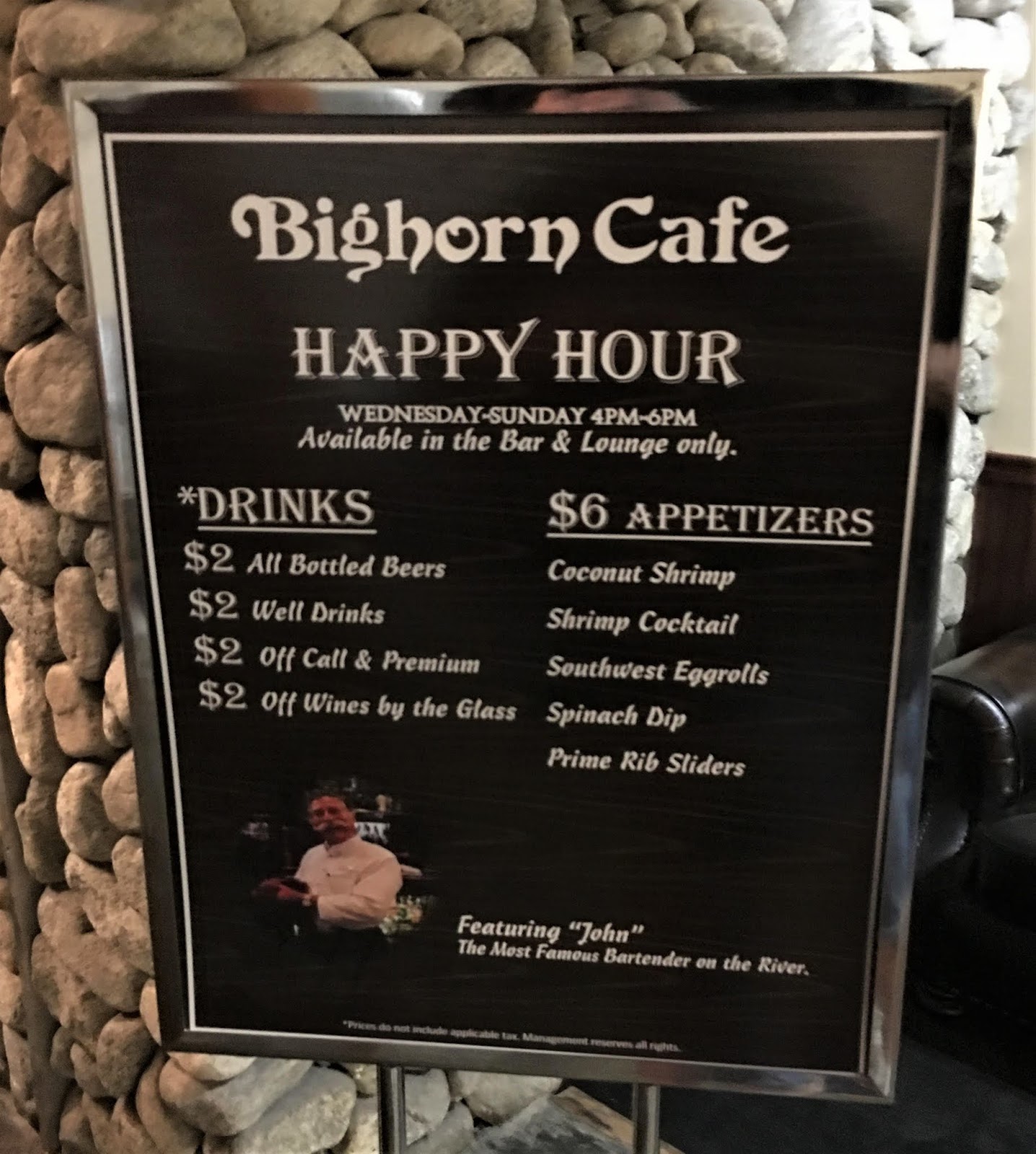 Laughlin Buzz A visit to the Big Horn Café in the Laughlin River Lodge