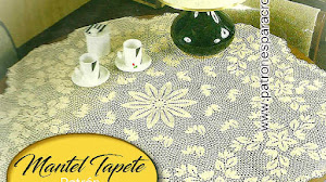 Crochet para el hogar ~ Patrones de Mantel