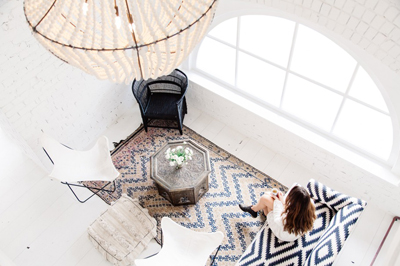 Inmaculado interiorismo para oficina.