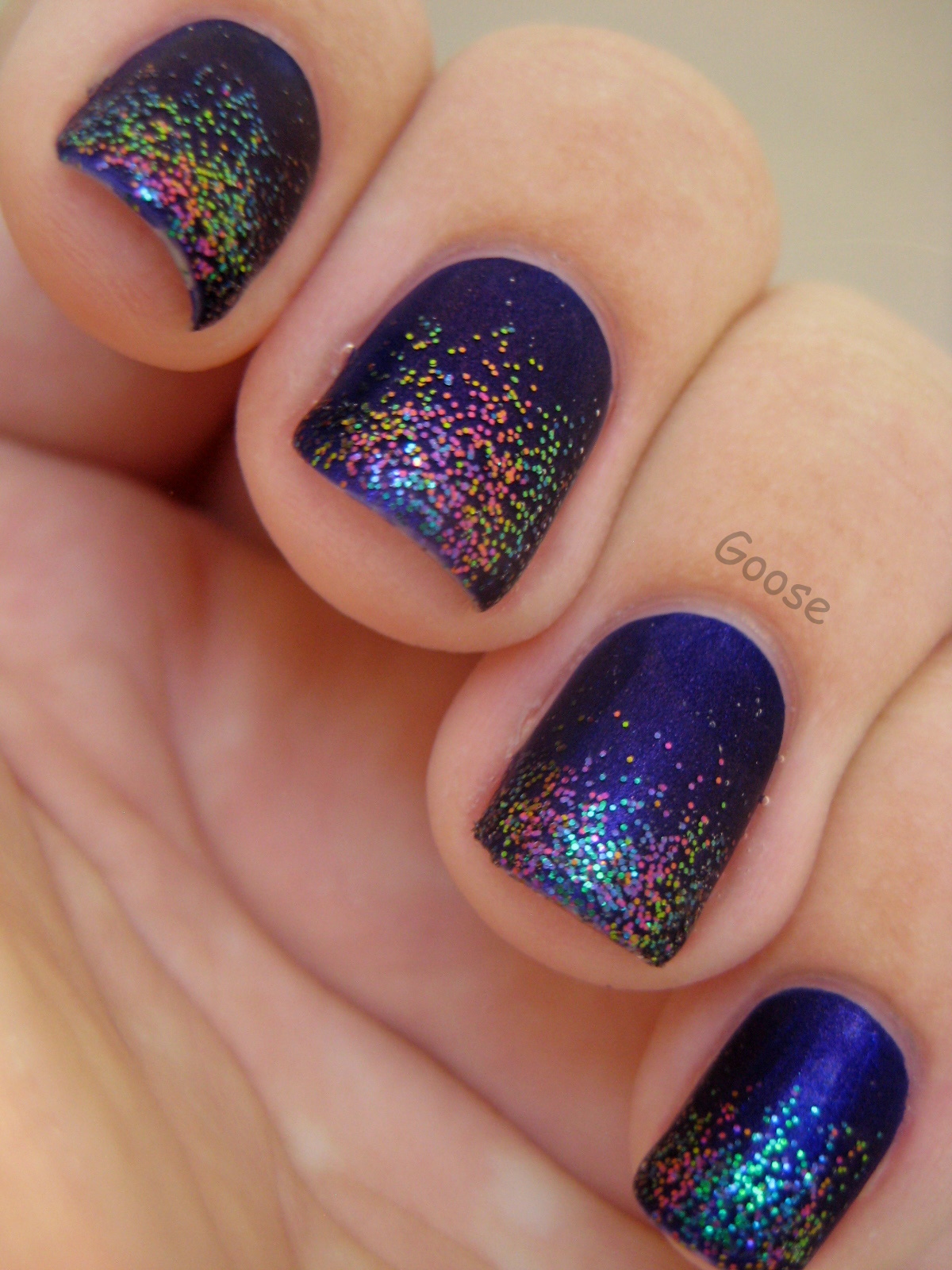 Goose's Glitter: Glitter Gradient - Finger Paints It's an Original and ...