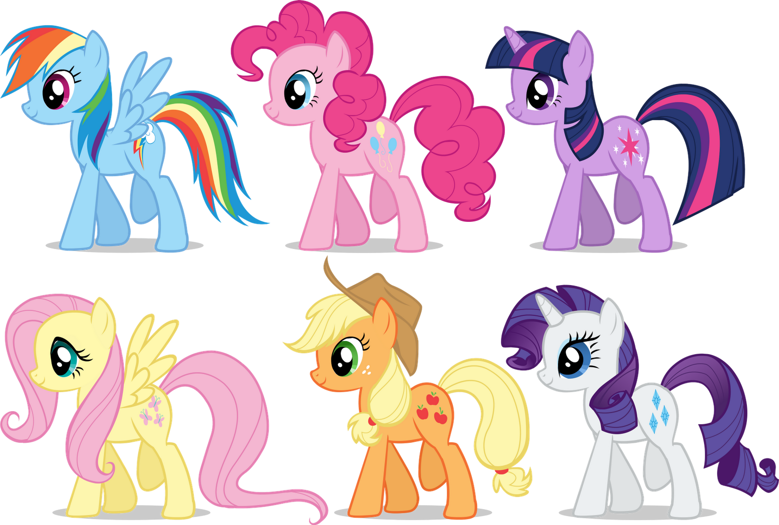 My Little Pony Main Characters Names