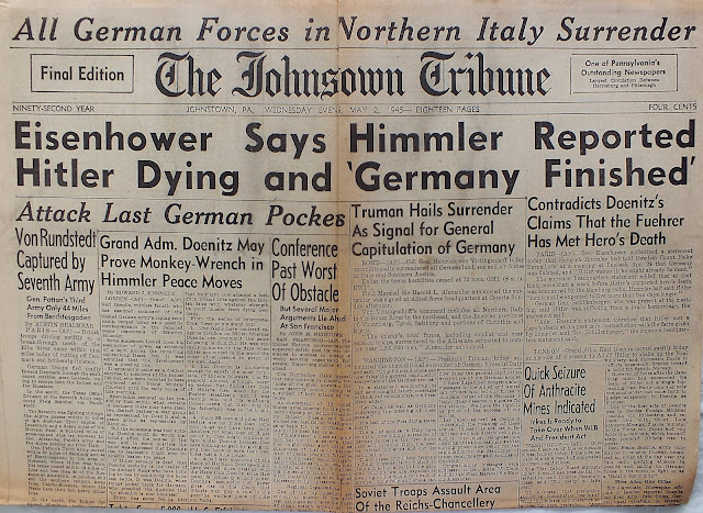 Vintage Johnstown: May 2, 1945: Eisenhower Says Himmler Reported Hitler ...