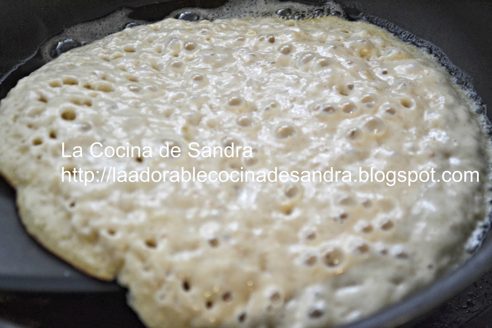 La Cocina de Sandra PANCAKES DE AVENA Y GUINEO