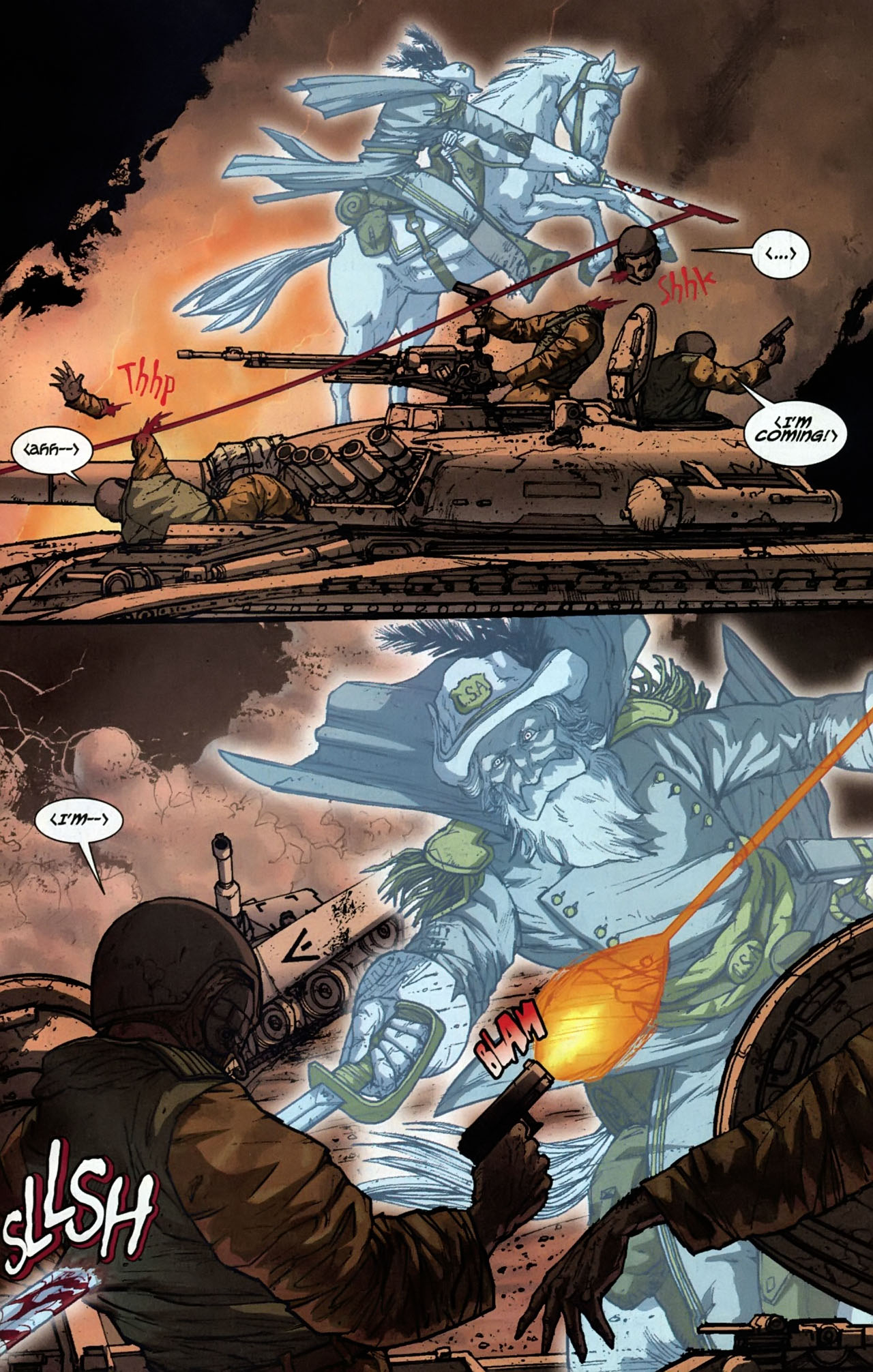 Read online The Haunted Tank comic -  Issue #1 - 22