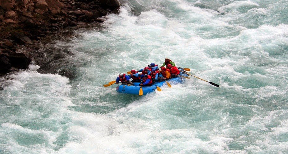 Adventure Sports in Kashmir Rafting in Pahalgam