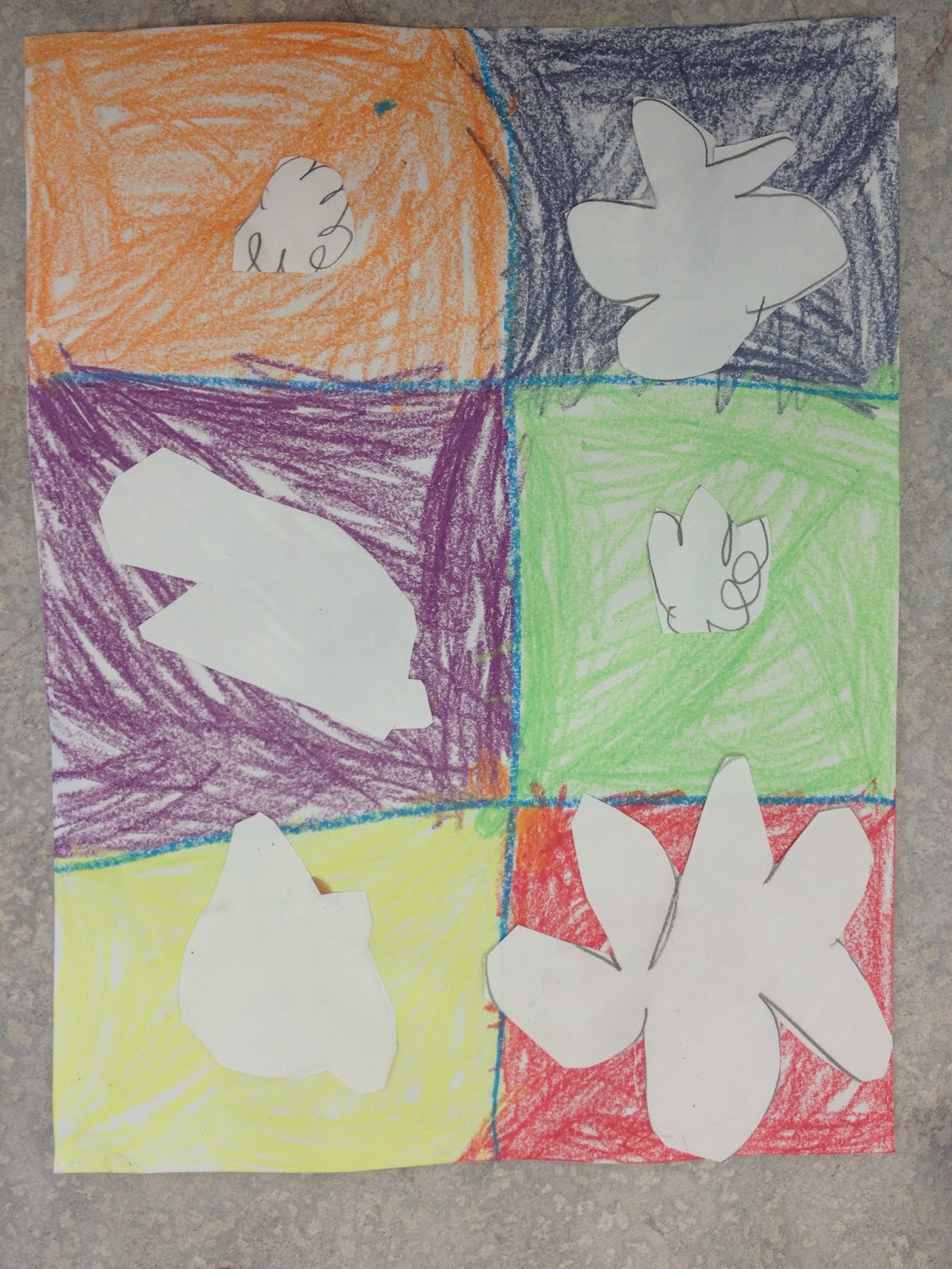 Art on your Sleeve a PYP art blog Matisse Snow Flowers