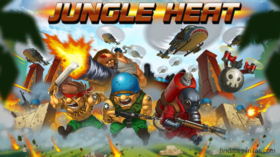 Jungle Heat a game like Boom Beach