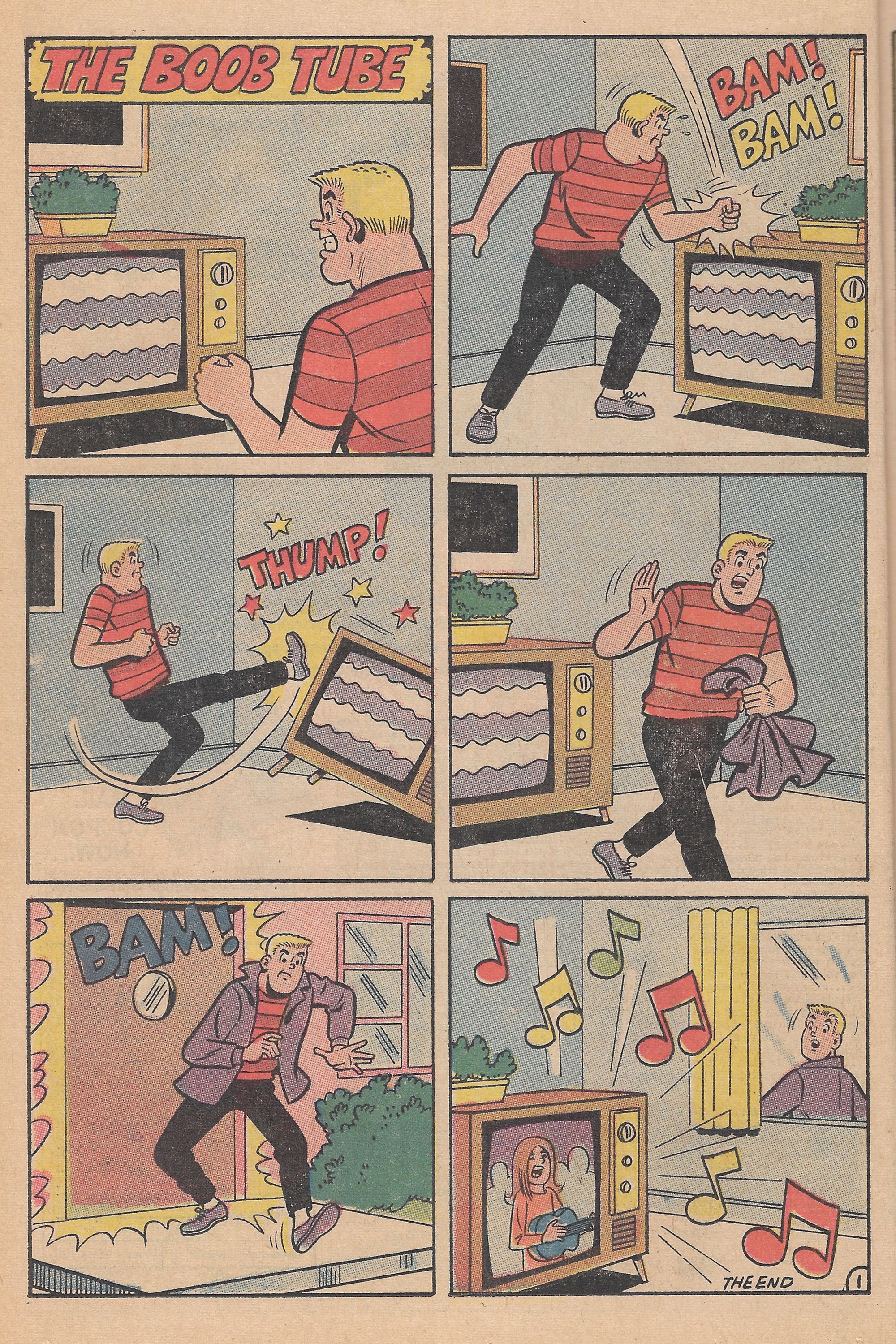 Read online Archie's TV Laugh-Out comic -  Issue #5 - 18