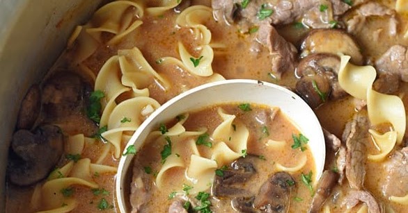 BEEF STROGANOFF SOUP RECIPE | Food Taste Good