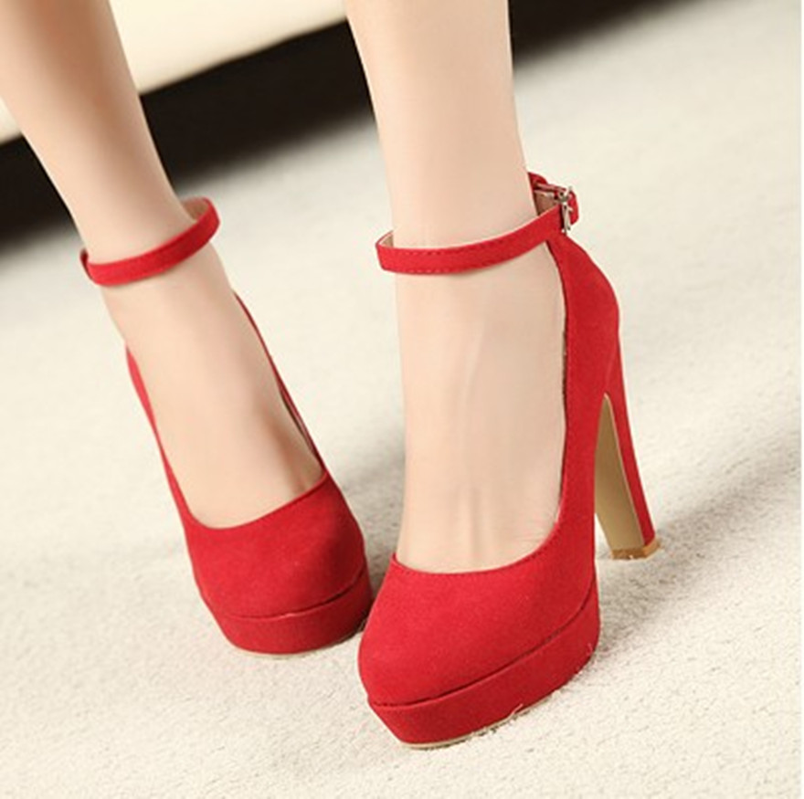 High Heels Platform Red Fashionate Trends
