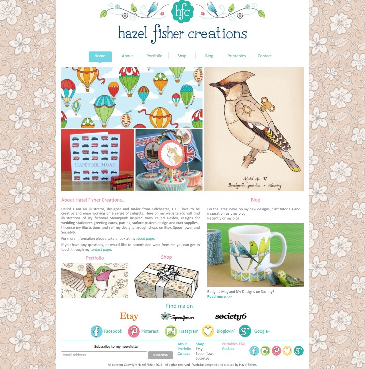 My website, new updated version May 2016 - Hazel Fisher Creations My website, new updated version May 2016 - Hazel Fisher Creations