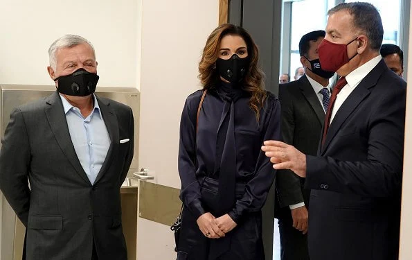 King Abdullah II and Queen Rania Al Abdullah opened the new Emergency Hospital affiliated with Al Bashir Public Hospital