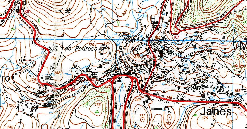 CNE - Agrupamento 412 Alfragide: Carta Topográfica