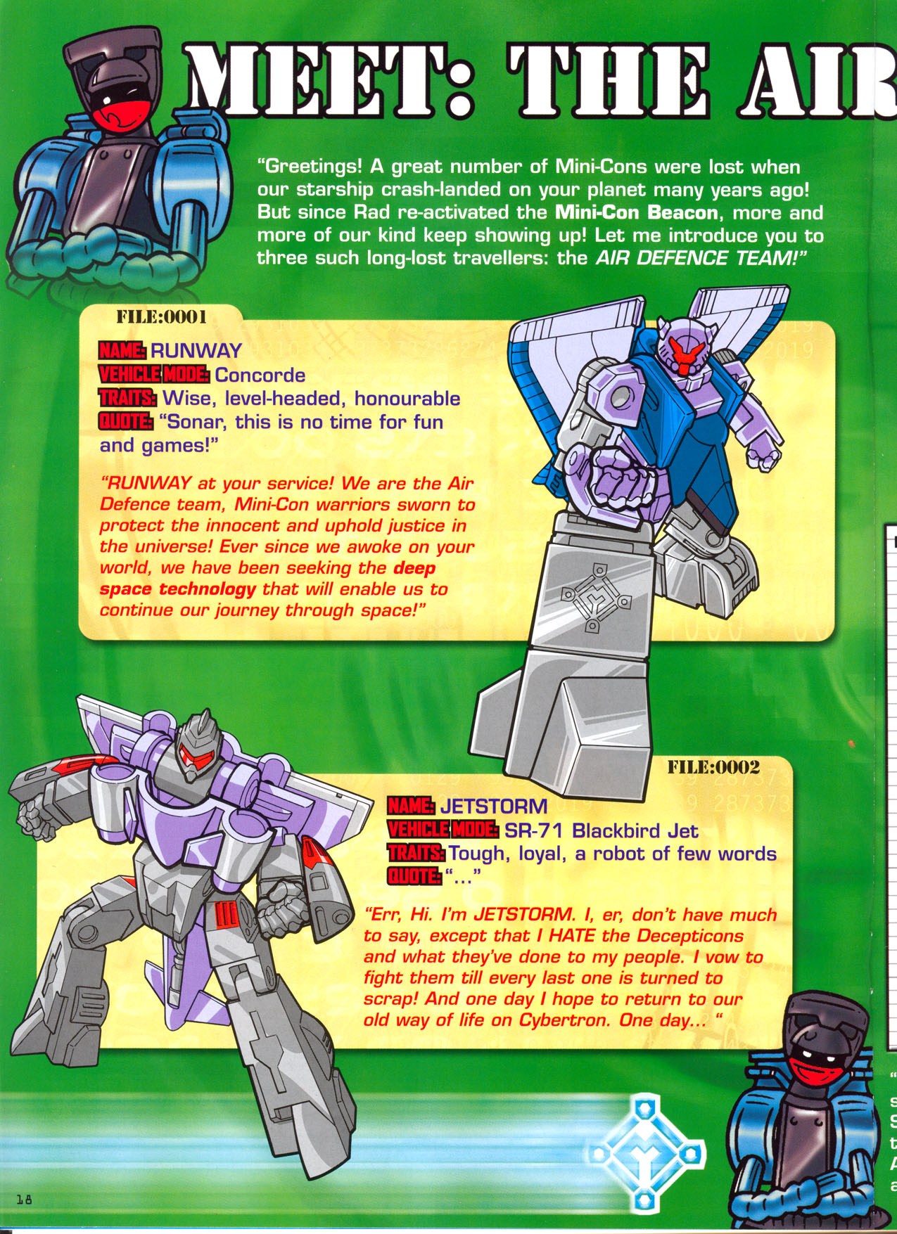 Read online Transformers: Armada (2003) comic -  Issue #5 - 16