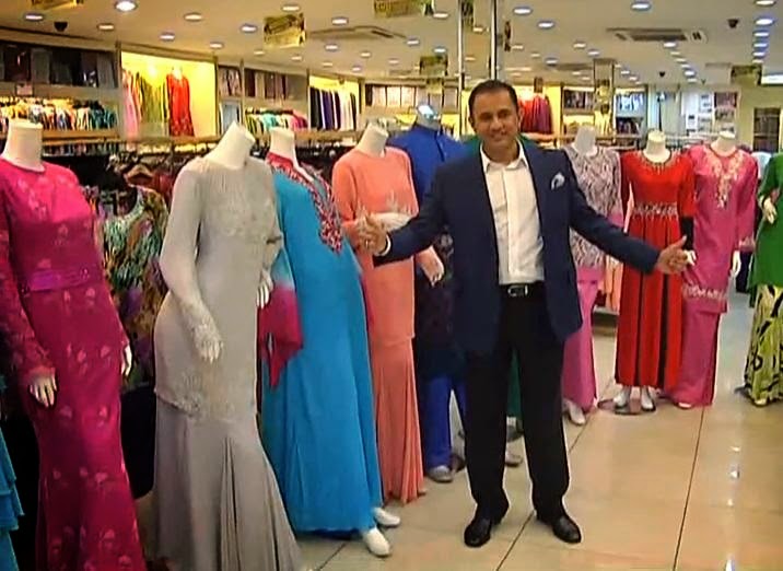 Jom Shopping Baju  Melayu  Aaron Aziz dan Zizan Razak 2014 