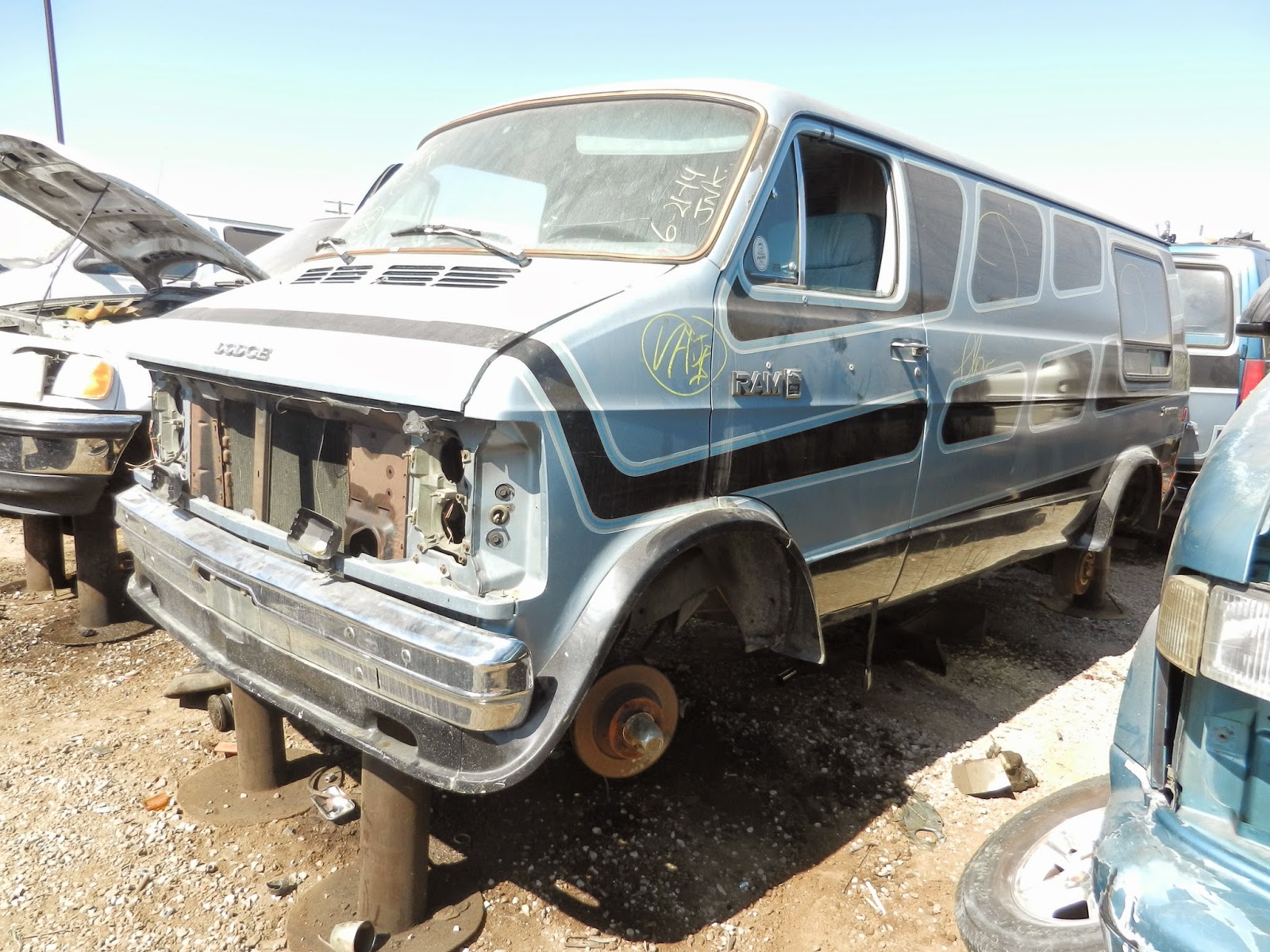 VAN GRAVEYARD Pick Your Part Stanton 7/3/14